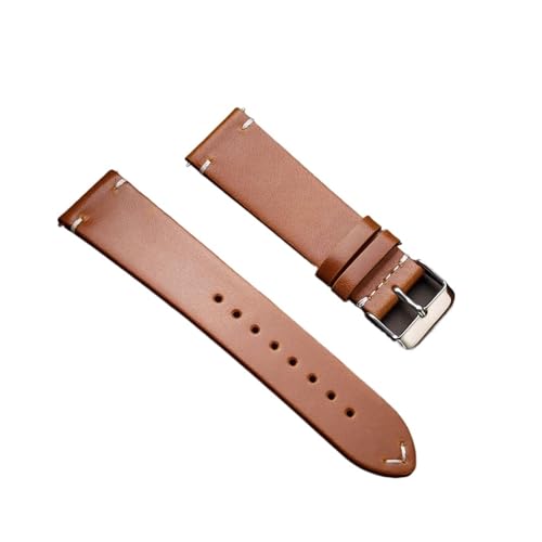 Bracelet montre cuir cire d'huile vintage idéal pour le quotidien des hommes