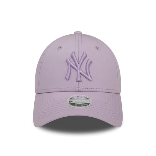 New Era New York Yankees MLB League Essential Tonal Purple 9Forty Adjustable Women Cap - One-Size