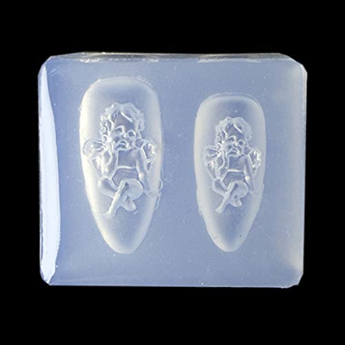 AniYY Harzformen, Engel-Serie, Nagelornamente, Harzform, DIY-Nagelkunst-Dekorationen, Silikon-Formen für Kunstharz, DIY… – Bild 7