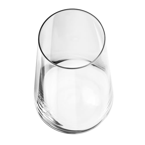 Miniatura 10 de Krosno Vasos Para Agua, Zumos Y Otras Bebidas Diseño Elegante Set De 6 Capacidad 600 Ml Colección Infinity Ideal Para El Hogar, Restaurante, Fiestas Apto Para Lavavajillas