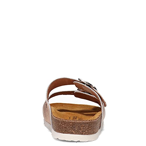 Image of NAOT Footwear Santa Barbara Women's Slide with Cork Footbed and Arch Comfort and Support - Slip On- Lightweight and Perfect for Travel
