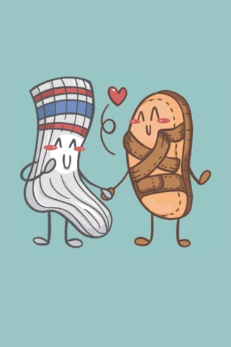 Preisvergleich Produktbild Notizbuch: Tennissocken und Badelatschen Notizbuch / 6x9 Zoll DIN A5 / 120 Seiten Punktraster / Urlaub Notizheft / Strand Tagebuch / Reisen Schreibheft / Sommer Gechenk