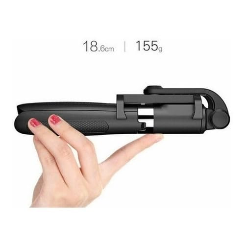 Bastão Tripé Mini 360º Bluetooth,com Controle Remoto - Suporte 3 em 1 para Celular, para Fotos e Víd