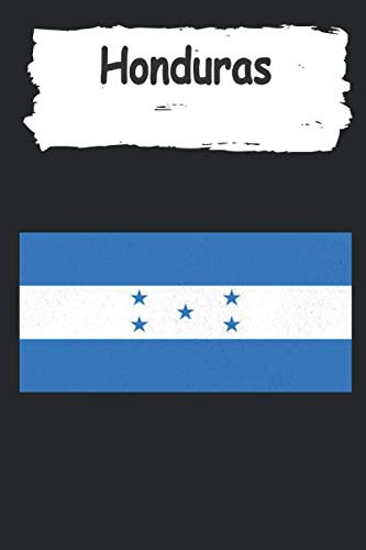 Honduras Flag: Patriotic Composition Book/ Country national flag Travel journal/ birthday gift / Friendship gift / Diary / Lined Notebook / Journal Gift, 110 Pages, 6x9, Soft Cover, Matte Finish