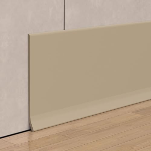 Risunpet Beige 4 Inch Baseboard