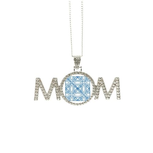 Collier Talavera bleu : cadeau de fête des mères élégant pour maman Taille M