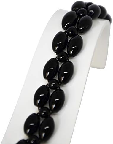 'Flipper' Handmade Russian Chotki -Chetki Перекидные четки Worry Beads 18 cm Natural Black Onyx Beads