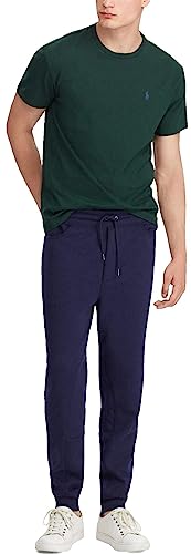 Image of Polo Ralph Lauren Mens Big & Tall Crew Neck T-Shirt (4XB, PineGreen)