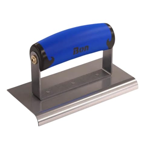Bon Stainless Steel Sidewalk Edger 6 x 3 in. with 3/8 in. Radius