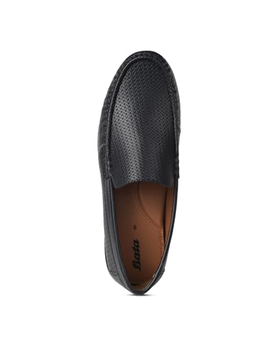 Image of Bata Red Label, Jerry Loafer E 24,Black Men's Loafer Shoes