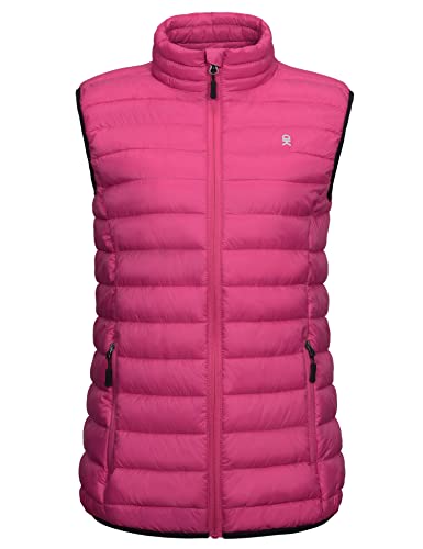 Little Donkey Andy Women’s Lightweight Warm Puffer Golf Vest Thermal Winter Sleeveless Jacket for Hiking Travel Casual