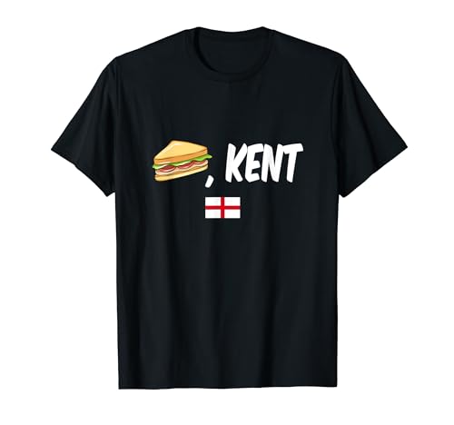 Sandwich Kent Funny Pun Inglaterra Gran Bretaña Reino Unido Viajar Camiseta