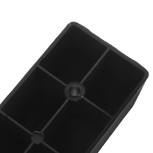 Elevadores de plástico negro para sofás: Crea espacio de almacenamiento extra 8