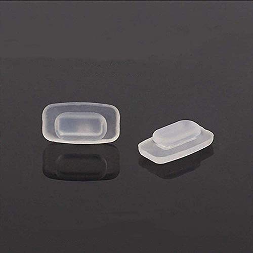 Push in Eyeglass Nose Pads,BEHLINE 5 Pairs Snap in Glasses Nose Piece for Eye Glasses Sunglasses,Replacement for Costa Maui Frames,Soft Silicone Nose Bridge Pads,Anti-Slip Nose Guards(11mm,Square) Push in Eyeglass Nose Pads,BEHLINE 5 Pairs Snap in Glasses Nose Piece for Eye Glasses Sunglasses,Replacement for Costa Maui Frames,Soft Silicone Nose Bridge Pads,Anti-Slip Nose Guards(11mm,Square)