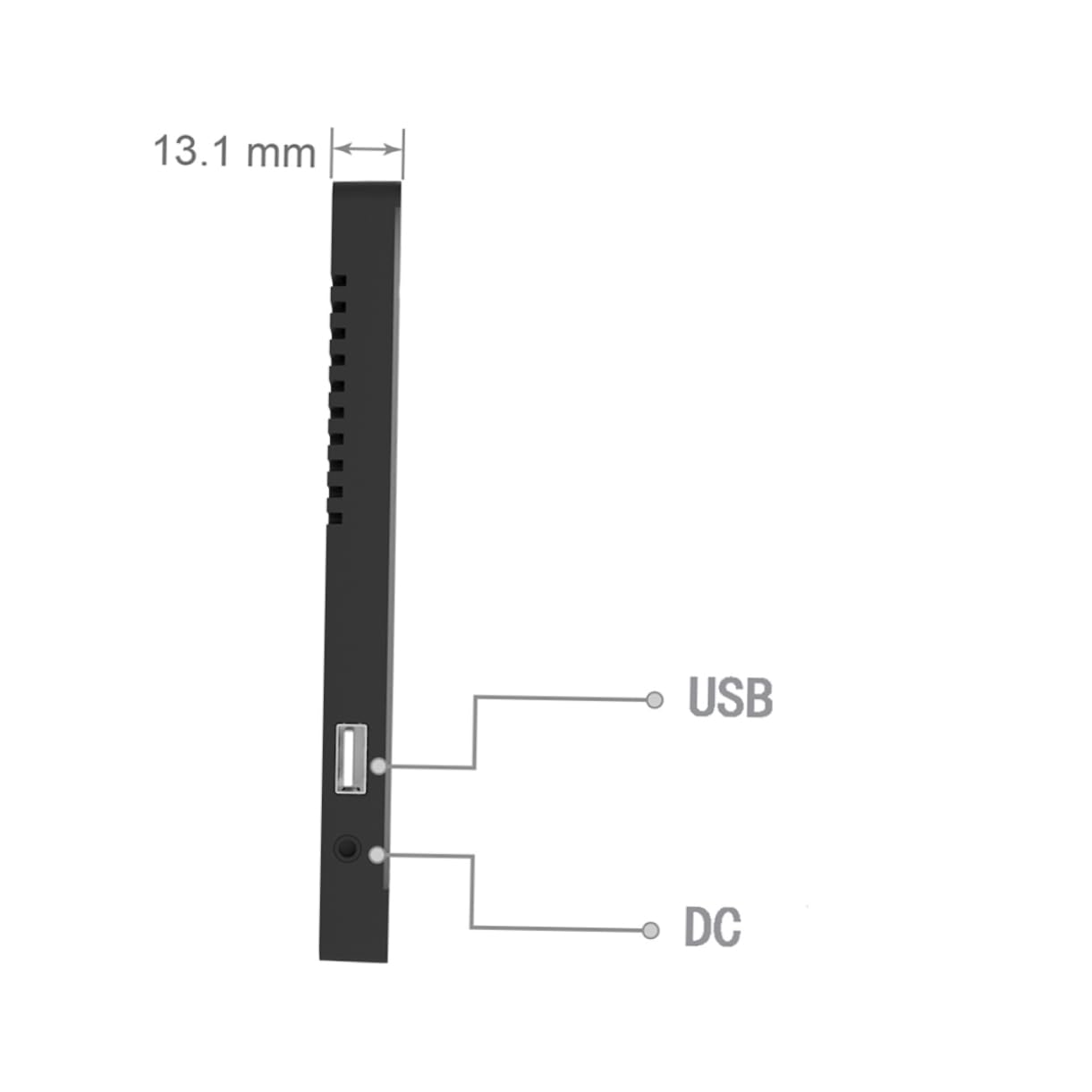 Orologio Sveglia Digitale Con Display Temperatura Umidità Orologio Da Tavolo Led Con Ricarica Usb Con Carattere Verde Design Semplice Per Arredamento Casa