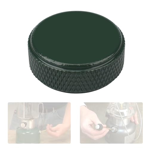 LVACODV Filler Cap Lantern, Compatible with Replacement Parts for Coleman Lanterns and Stoves – Brass Construction, Model 3000000454?Dark Green?