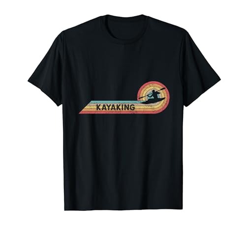 Retro Kayaking Vintage Player Film Strip T-Shirt