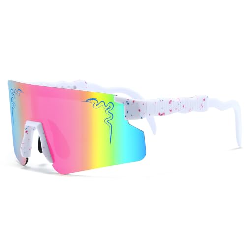 Image of Cycling Sunglasses UV400 Outdoor Men Women Adults Youth Boys Girls Kids Baseball Sport Softball Goggles
