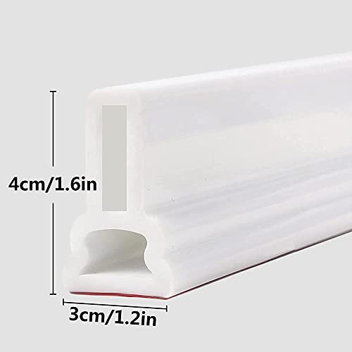 Système de rétention efficace d'eau barrière de douche 300cm