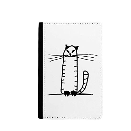 Portefeuille de voyage chat à rayures pour ne plus perdre ses papiers