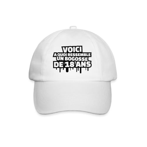 Casquette classique anniversaire 18 ans cadeau humoristique