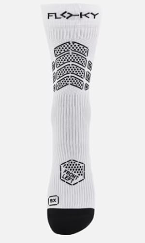 Floky - Axist 3D - Calze Biomeccanica Sportiva - Bianco - Taglia M/L - T2 - 3
