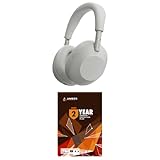 Sony WH-1000XM6-SILVER Wireless Noise Cancelling Headphones with a 2 Year Amber Protection Plan (2025)