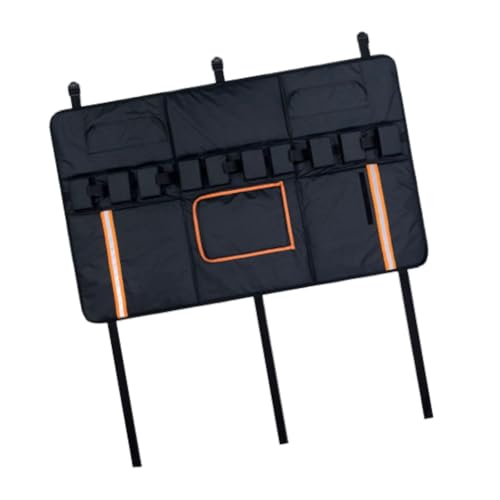rockible Almohadilla Universal para Portón Trasero de Bicicleta, Instalación Rápida, Negro