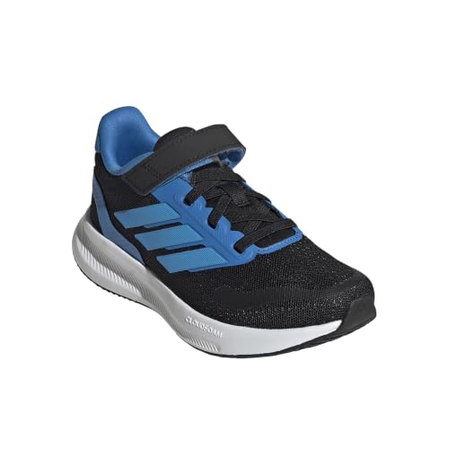 Image of adidas Kids' Marvel Run Falcon 5 Elastic Lace & Strap Shoe