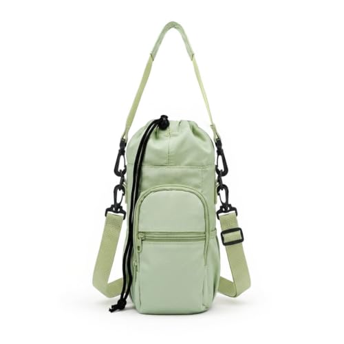 Image of HASTHIP Water Bottle Holder Insulated Crossbody Sleeve with Pocket