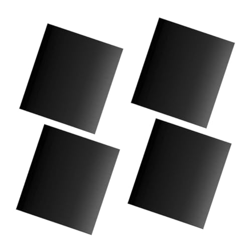 HANABASS 4 Pièces Tapis de Cuisson Réutilisables Adhésifs pour Four Électrique Gaz Résistants Chaleur Faciles à Nettoyer Idéaux pour Barbecue et Pâtisserie