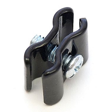 Gridwall Joining Clips Connectors for Grid Panels - 50 Pcs - Black Color