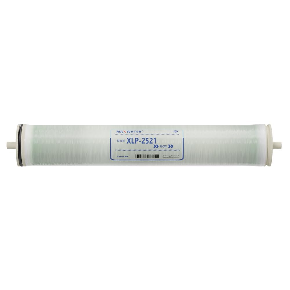 Max Water Elemento de membrana RO de presión ultra baja y presión extrema 2521-XLP-2521: tamaño 300GPD, 2.5 x 21 pulgadas, bueno para industria, agrícola, toda la casa y más