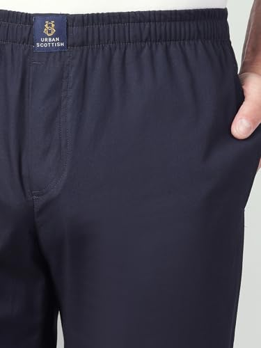 Image of Urban Scottish Solid Men's Lounge Pants 100% Cotton Pajama for men Night Pants Comfortable Regular Fit Track Pants Leisure-Wear Lower with an Elastic Waist-Band Casual Style, Machine Washable Pyjamas