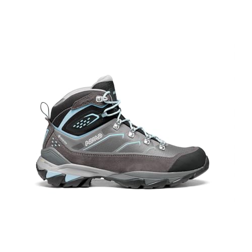 ASOLO Women's ACADIA MID GTX Lace-Up Ankle-High Outdoor Hiking Boots, Water-Resistant Suede & Nylon Upper, Breathable Lining2