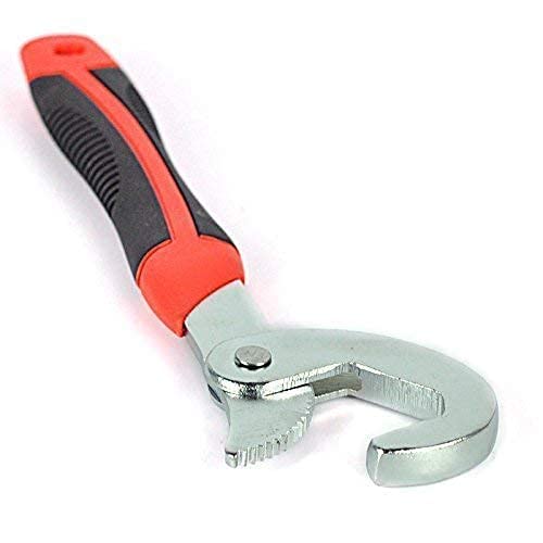 JEEJEX Stainless Steel Socket Adjustable Multi Function Wrench Spanner Set Tools Spanner 9Mm to 32 Mm Works, Hand Tools Plumbing Tools Snap N Grip Wrench Set Wrench Spanner (Set of 2 Piece) 2