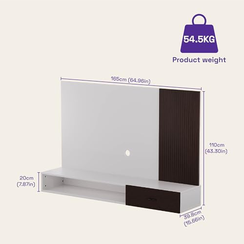 Image of Wakefit Iverra Engineering Wood TV Unit