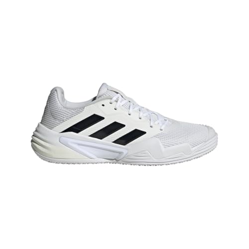 adidas Mens Barricade 13 Grass Tennis Sneakers Shoes Casual - White - Size 9 M