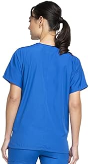 Cherokee Women Scrubs Top Workwear Originals V-Neck 4700, Royal, XX-Large Plus