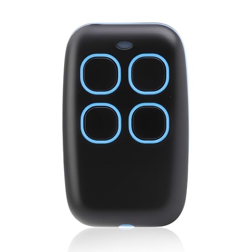 Mando Garaje Universal 4 en 1 433.92 MHz, Comando Clonador para Puerta de Garaje y Sistemas de Automatización, Control Remoto de Hasta 100...