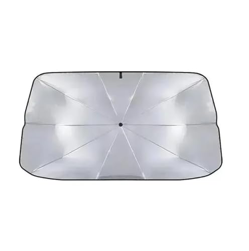 Pare-soleil voiture pliable type parasol pour la protection thermique du pare-brise en été