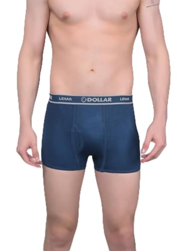 Image of Dollar Lehar Mens Combed Cotton Trunk - Actual Colour May Vary