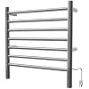 Amba RWHS-SP Radiant Small Hardwired Plug-in Combo 7 Bar Towel Warmer in Polished