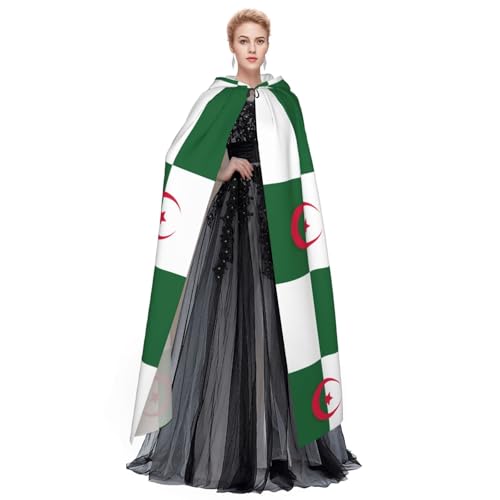 Cape à capuche Algérie pour cosplay : confort fluide et finitions soignées