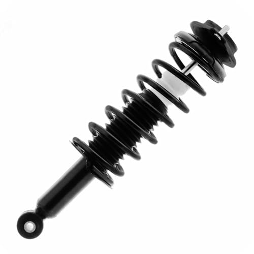 Image of Detroit Axle - 6pc Struts Sway Bars for 2008-2011 Subaru Impreza, 4 Front Rear Struts with Coil Spring 2 Front Sway Bar End Links 2009 2010 Replacement Suspension Kit