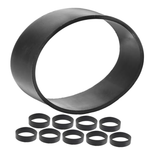 GOOHOCHY 10pcs Rubber Diving Rings Inner Diameter for Scuba Gear Sturdy Hold for Weight Belts Versatile Outdoor Tank Harness Accessories for Underwater Backpack Straps