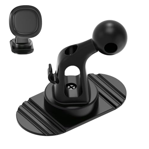 Soporte de teléfono para salpicadero de coche, soporte de teléfono con cabeza esférica, soporte para teléfono celular para coche, clip de base de teléfono antideslizante, absorción de golpes