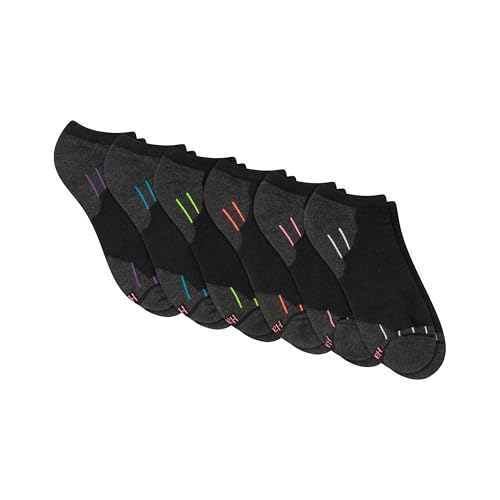Image of Hanes Women's 6-Pair Comfort Fit No Show Socks