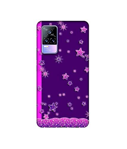 Image of Amazon Brand - Solimo Basic Case for Vivo Y73 (Plastic Multicolor)