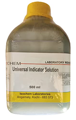 ISOCHEM Universal Indicator Solution PH 0.0-10.0 (500ML) (B09M6JFMB6) Amazon Price History, Amazon Price Tracker